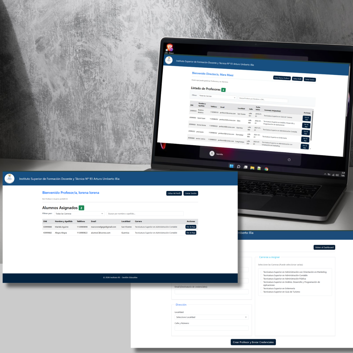 Imagen de proyecto de PHP y PostgreSQL 